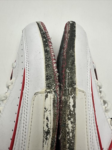 Air Jordan 2 Retro Low White Red Black 1994 Size 8 Brand New 130236-161 - Picture 13 of 23