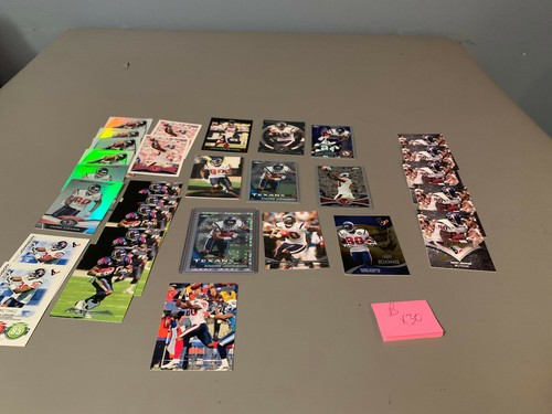 30 tarjetas de fútbol americano de Andre Johnson Texans Topps Legends platino prime de mazo superior superior - Imagen 8 de 8