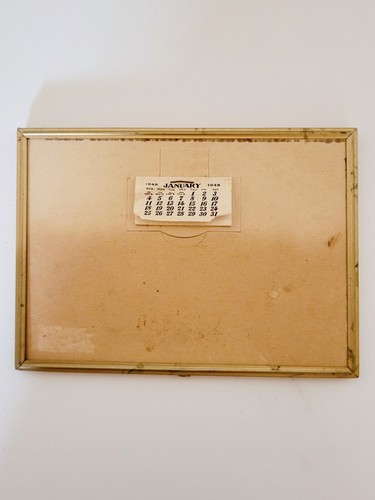 VTG INDOOR THERMOMETER 1948 PUESCHNER ELECTRIC CO. RADIOS & APPLIANCES - Picture 5 of 5