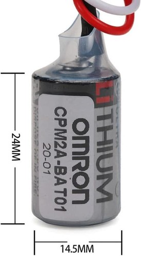 8Pcs ER3V 3.6V Lithium Battery Replacement for OMRON CPM2A-BAT01 - Picture 4 of 5