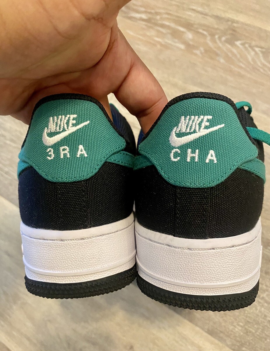 Nike ID Air Force 1 Low Nike By You Black Green DZ3638-900 Nike ID Air Force 1 Low Nike By You Black Green DZ3638-900