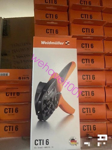 New Original WEIDMULLER 9006120000 CTI 6 Crimping Hand Tool Expedited Shipping#1 - Picture 2 of 2