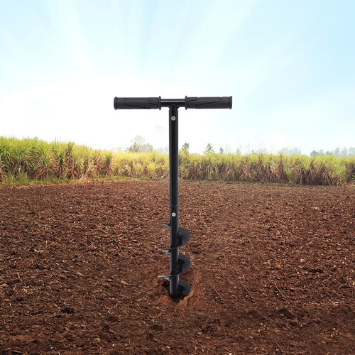 Hand Post Hole Digger T-shaped Garden Manual Earth Auger Drill Planting Trees - Picture 4 of 16