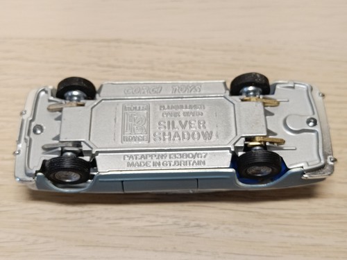 Corgi Toys 273 Rolls Royce Silver Shadow - Picture 14 of 14