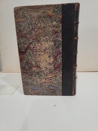 Fables Et Oeuvres Diverses De J. La Fontaine 1800's Walckenaer French Leather - Picture 8 of 9