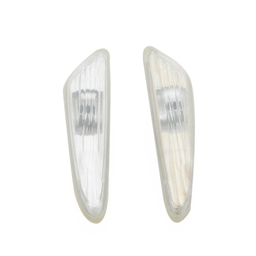 1Pair Front Fender Side Turn Signal Lamps Lights For BMW 3-Series E46 2001-2004 - Picture 4 of 5