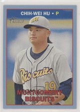 2016 Topps Heritage Minor League Edition Blue 44/99 Chih-Wei Hu #65 9h0