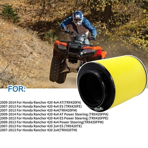 100% Tested 17254-HP5-600 ATV Air Filter 2007-2013 For Honda Rancher 420 4x4 ES - Picture 13 of 13