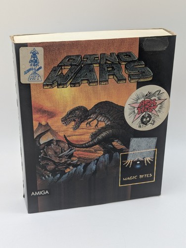 Dino Wars (AMIGA) in Big Box with 1 Disk - good condition- works 👍Magic Bytes)