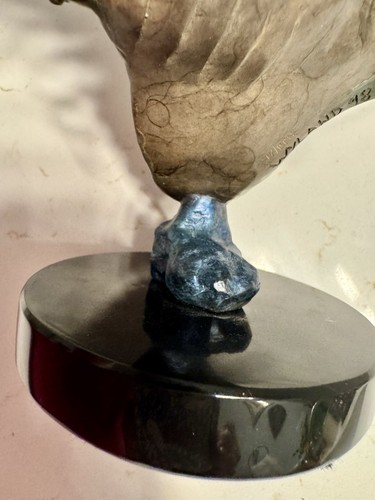 Robert Wyland Bronze Giant Manta Ray Figurine Marble Base Artist Signed/# 1998 - Picture 8 of 15