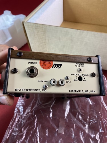 MFJ Optimizer (MFJ-722) CW/SSB/Notch Filter W/Original Box & Manual! - Picture 10 of 11