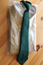 Polizei Niedersachsen PHK Hemd mit Krawatte u.SK Gr: 40 für alte grüne Uniform