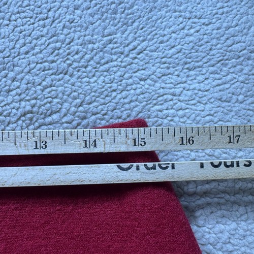 Geiger Collections Rock Damen 40 Austria rot durchgehender Reißverschluss reine Schurwolle kurz - Bild 14 von 15