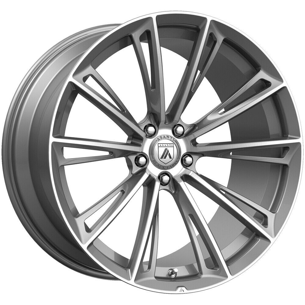 Image of 22x9 Asanti Black ABL30 Corona Truck 5x112 32 Brushed Wheels Rims Set(4) 72.56