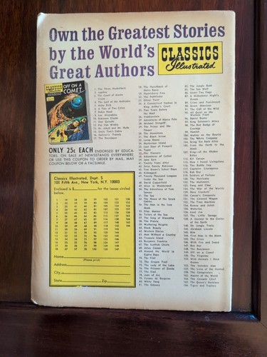 Classics Illustrated The War Of The Worlds Number 124 - Picture 2 of 6