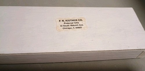 Freemason RARE 1963/66 Engraved Golden Trowel 100th Award & 1953 Mini Chicago  - Bild 11 von 11