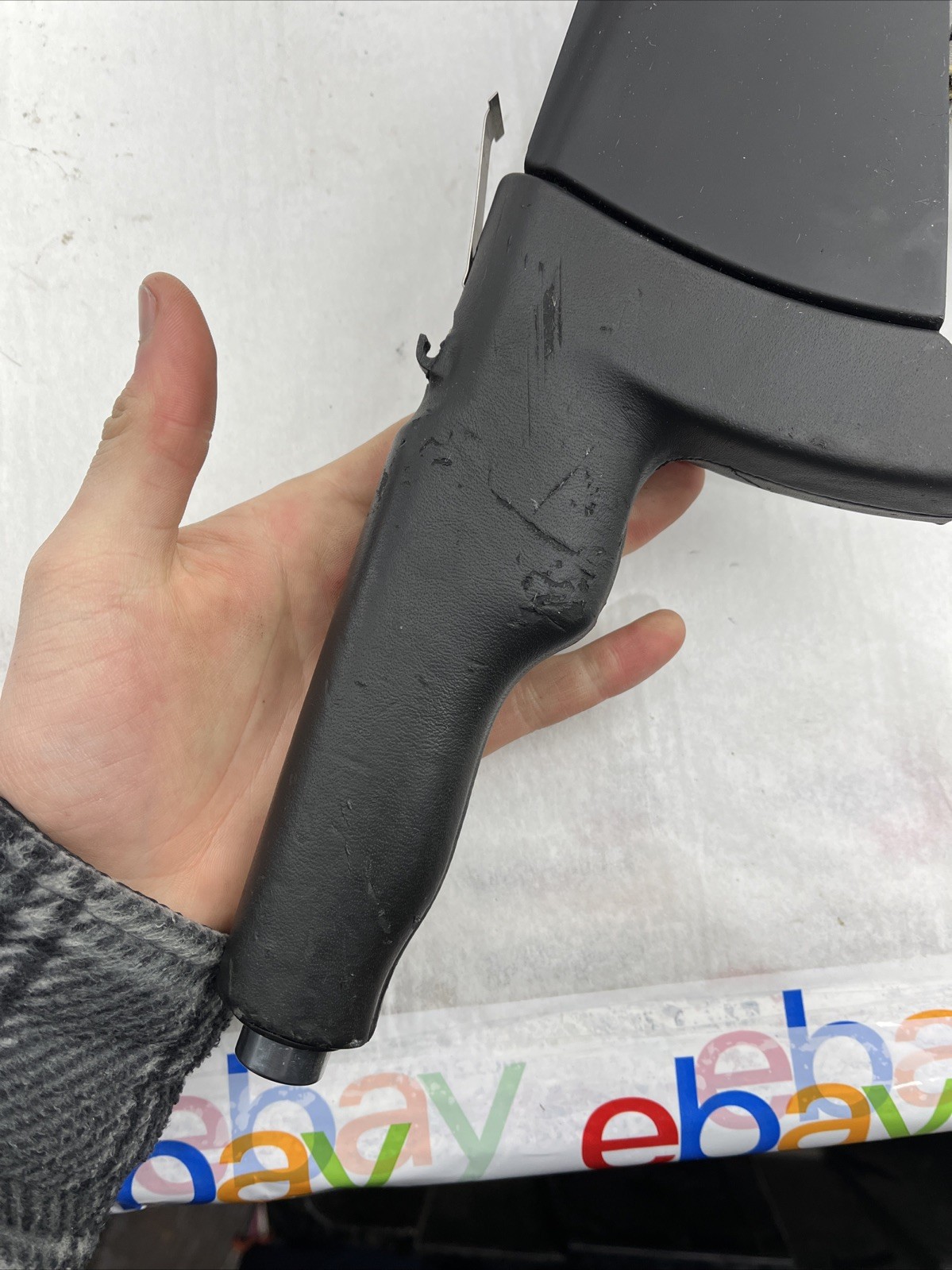 2008-15 AUDI R8 Emergency Parking Hand Brake Lever Assembly 420711305A Scratches
