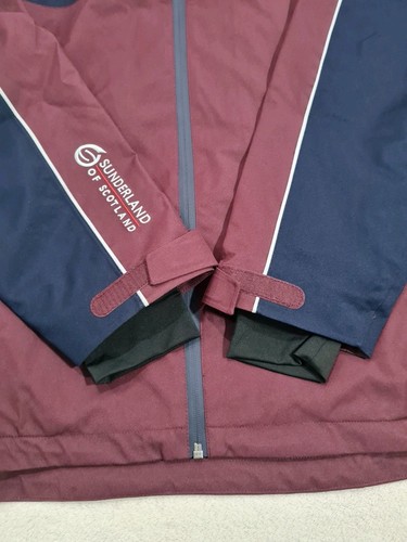 Chaqueta de golf Sunderland Matterhorn impermeable para hombre azul borgoña talla XXL - Imagen 3 de 10