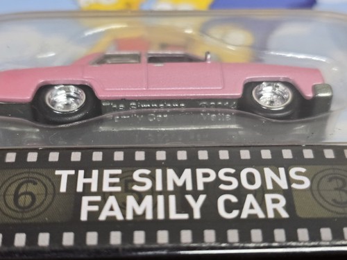 2017 Hot Wheels Retro Entertainment The Simpsons Family Car Real Riders *READ* - Picture 4 of 7