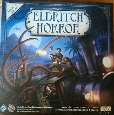 Eldritch Horror - Deutsche Ausgabe - Fantasy Flight Games - Inhalt eingeschweißt
