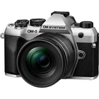 OM SYSTEM Mirrorless Camera 12-45mm F4.0 PRO Lens Kit (Silver) OM-5MK2_12-45KITS