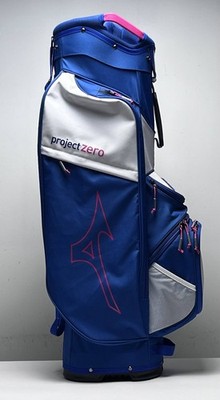 Mizuno LW-C Cart Bag ''Project Zero'' Blue 7-Way Divide Single Strap Golf Bag NEW