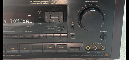 Vintage Sony STR-GX909ES FM Stereo FM-AM Receiver (EUC) - Picture 7 of 16