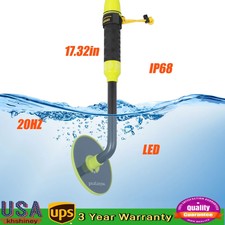 Metal Detector Underwater Metal Detector W/ Hand Strap Waterproof Rating IP68