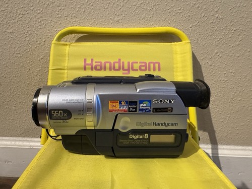 Sony Handycam DCR-TRV140 NTSC Digital 8 w/Nightshot TESTED WORKING ✅ - Picture 2 of 6