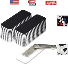 Black Name Tag Blanks   25 Pack, 1" x 3", Round Corners, DIY Engravable Plast...