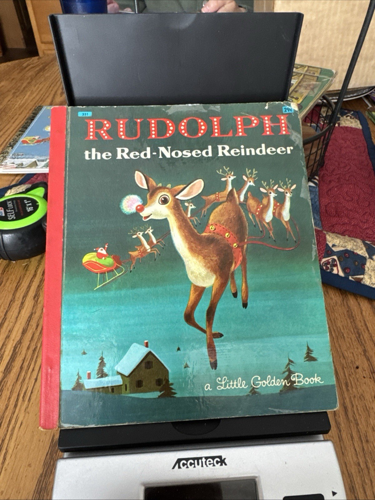 Vintage A Little Golden Book RUDOLPH The Red Nosed Reindeer 1958 ...