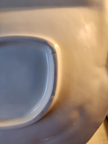 Beautiful White 3D Shafford Japan Porcelain Divided Tray EUC Lovely Piece! - Picture 19 of 23