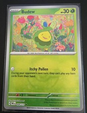 1x Pokemon TCG Budew (Poke Ball Pattern) 004/131 Sv09: Prismatic Evolutions