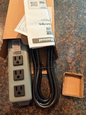 Tripp Lite Waber-by-Tripp Lite 3-Outlet Industrial Power Strip BRAND NEW IN BOX