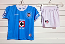 Cruz Azul 2024-2025 Home Kids Soccer full set replica