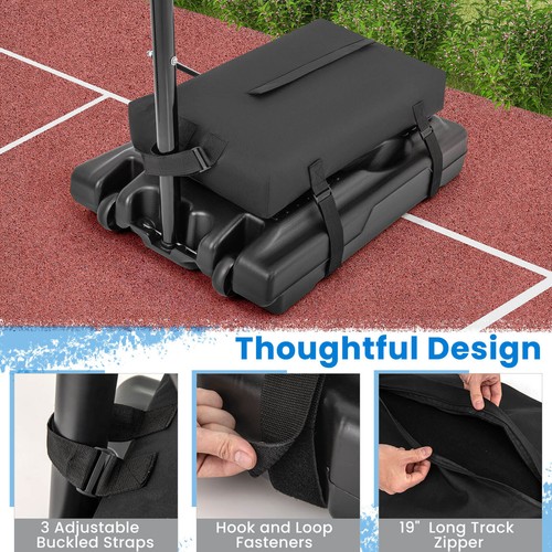 Basketball Hoop Sandbag Heavy Duty Weighted Bottom Anchor for Basketball Hoops - Picture 4 of 9
