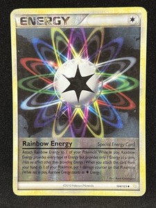 Rainbow Energy 104/123 Heartgold & Soulsilver Reverse Holo