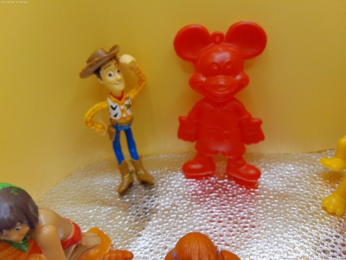 Disney Buzz face change Mickey Woody Jungle Book Pluto lot 8 vintage - Picture 4 of 8