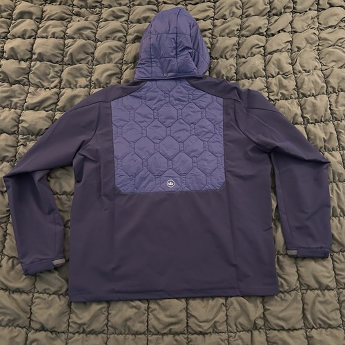Peter Millar Rush Kapuzenjacke | Herren Gr. 2XL | dunkelblau - neu mit Etikett - Bild 5 von 7