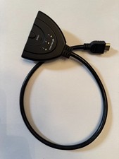 3-Port HDMI Switcher, Intelligent 3x1 Auto Selector - Full HD 3D 1080p HDCP