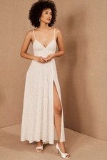 NWT BHLDN Fame and Partners Charlotte Dress Maxi Dress W/Slit a Size 2
