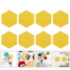 10pcs Felt Acoustic Panels Hexagon Sound Panels For Recording Studio Memo Board