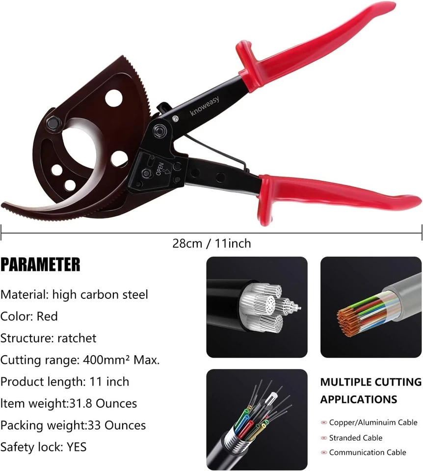 Cortador de cables de precisión para instalaciones eléctricas Foto 4 de 4