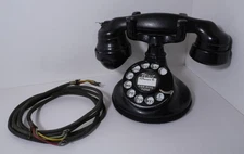 A NiceAntique Western Electric 102 Cradle Phone w/E1 & Sold AS IS & Untested