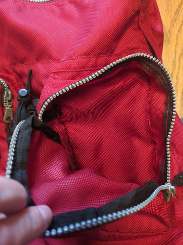 Eddie Bauer EBTEK Rucksack EB1920 rot & schwarz Outdoor groß - Bild 13 von 15