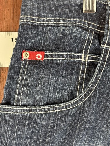 Pantaloncini jeans Southpole relaxed denim sbiadito Y2K vintage blu uomo 38 usati in ottime condizioni - Foto 3 di 9
