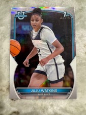 Juju Watkins 2023 Bowman Chrome U Refractor 1st Rookie RC #43 USC Trojans