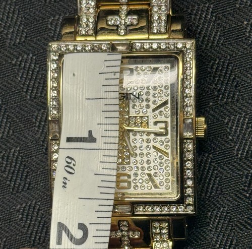 Herrenuhr Elgin Gold 2 Tone Cross Clubbing - Bild 12 von 14