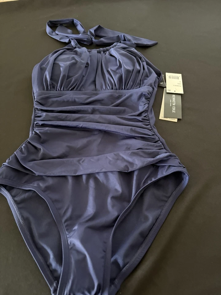 Traje de baño Kenneth Cole de una pieza pequeño para mujer Foto 2 de 4
