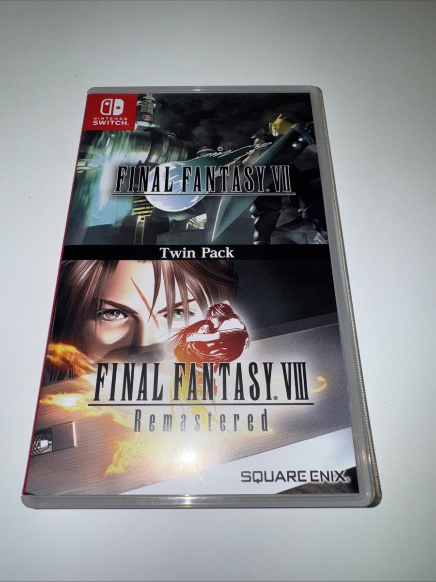 ニンテンドーSwitch ファイナルファンタジー7&8 海外版 Final Fantasy VII and VIII Remastered Twin Pack Nintendo